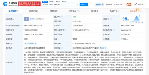 法法汽車增資至4.59億，拓展計算機軟硬件及輔助設(shè)備零售業(yè)務(wù)